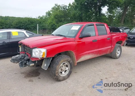 2006 Dodge Dakota St from USA, damaged, VIN 1D7HW28N76S508580
